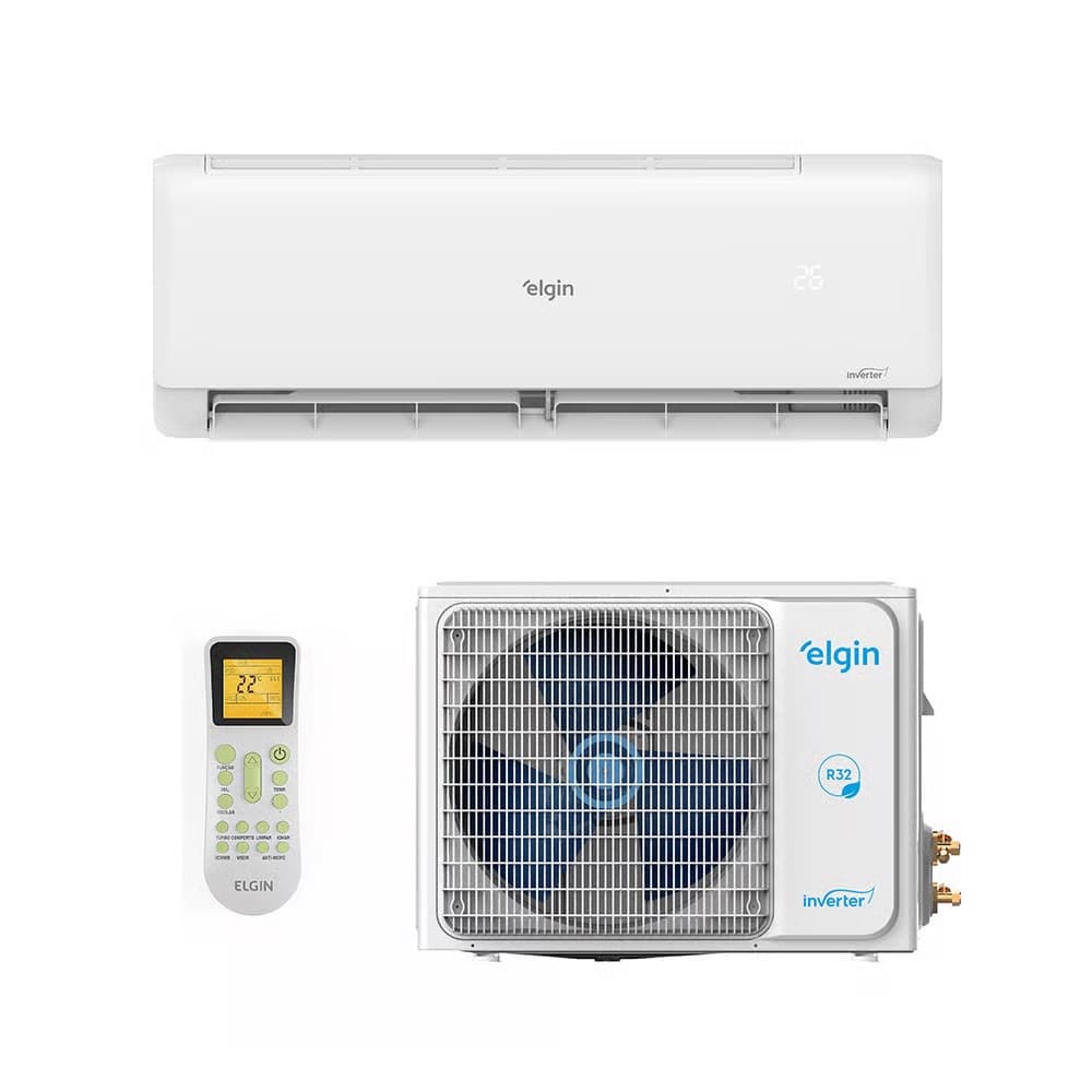 Ar Condicionado Elgin High Wall Eco III 12.000 BTUs Q/F 220V