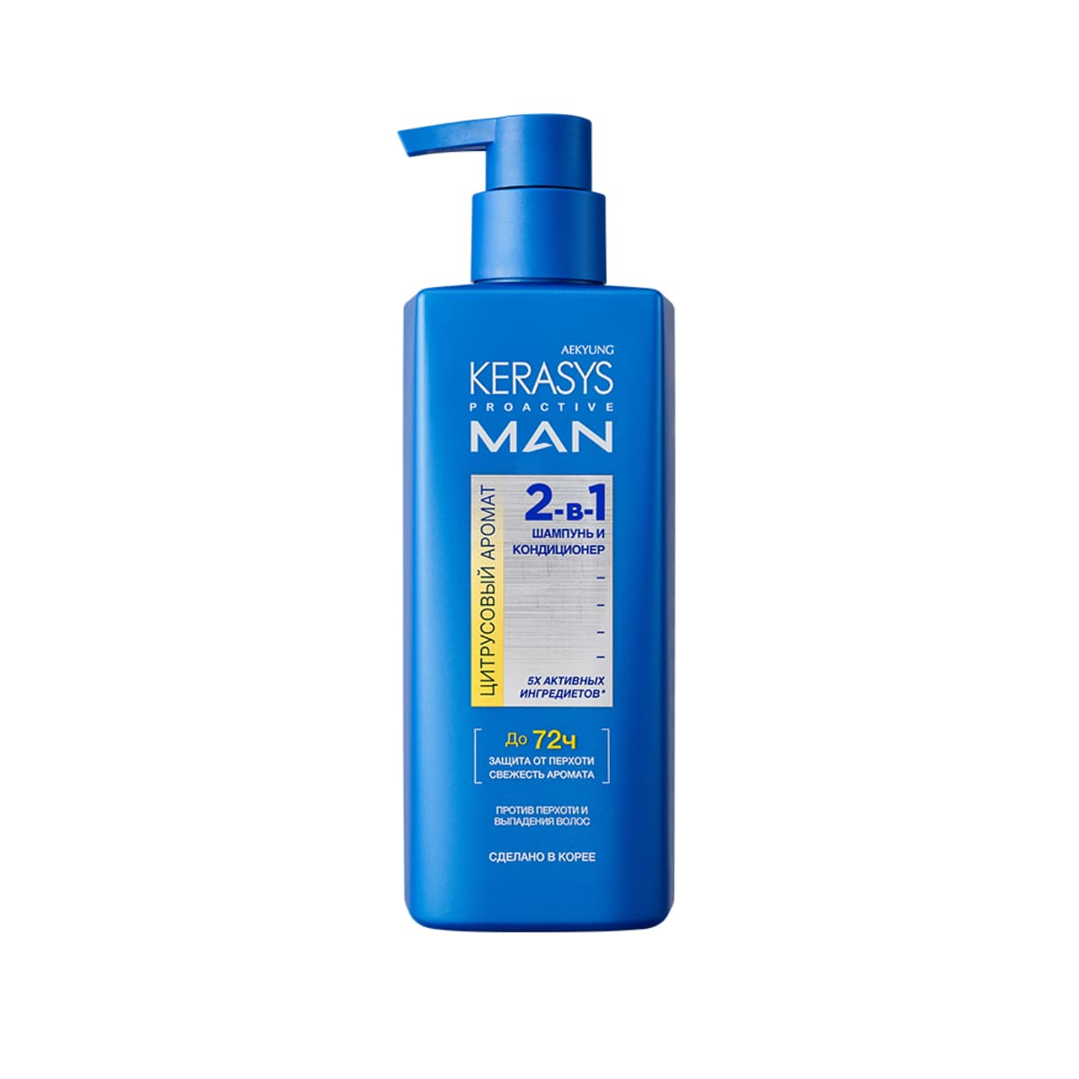 Shampoo Kerasys Pro Active Man 2in1 Citrus 400ml