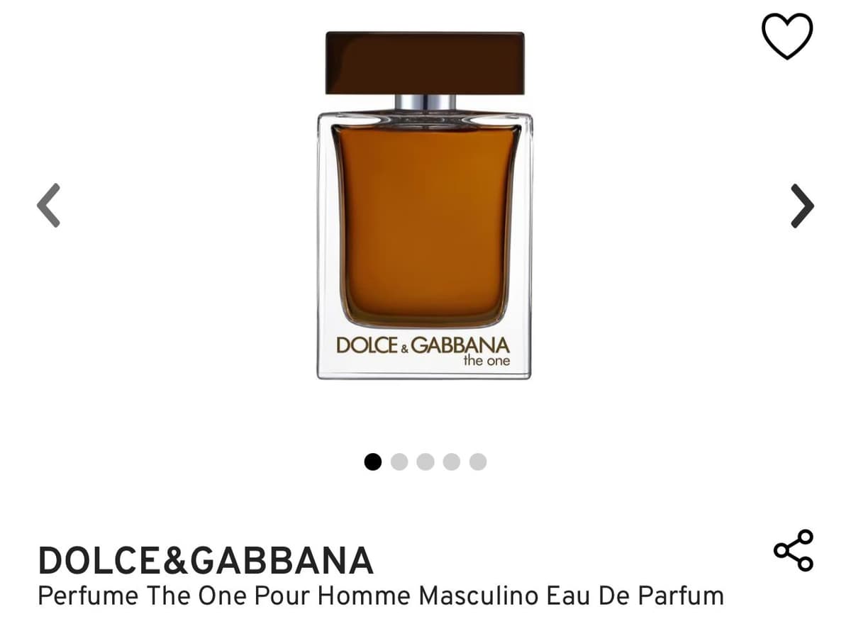 Dolce & Gabbana The One Pour Homme Masculino Eau de Parfum