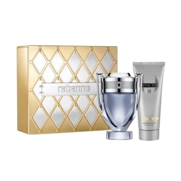 Paco Rabanne Invictus M EDT + Gel D.100ml Fd25
